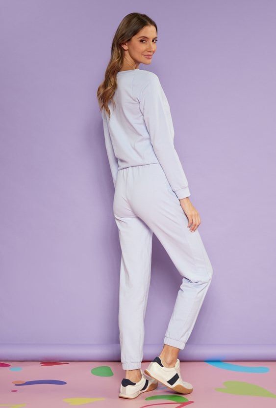 Bawełniane spodnie dresowe