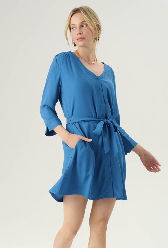 Wiskozowa krótka sukienka