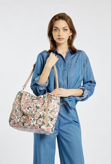 Wzorzysta torba damska