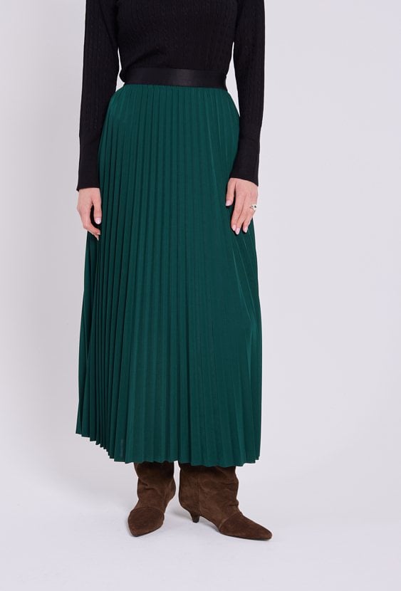 Spódnica plisowana midi