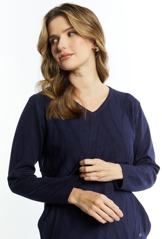 Sweter damski z wiskozy