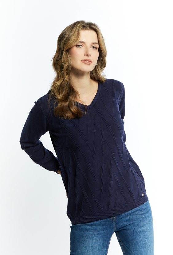 Sweter damski z wiskozy