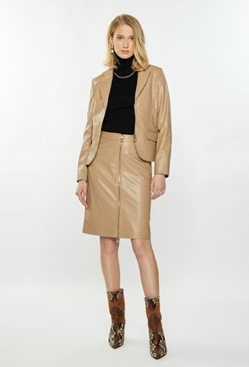 Ołówkowa spódnica z suwakiem