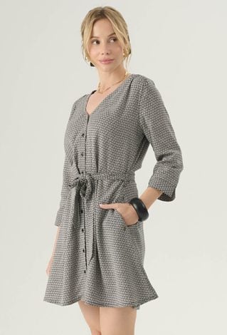 Wiskozowa krótka sukienka