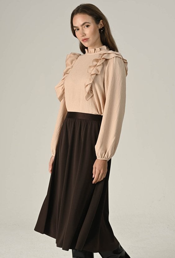 Spódnica maxi z gumką