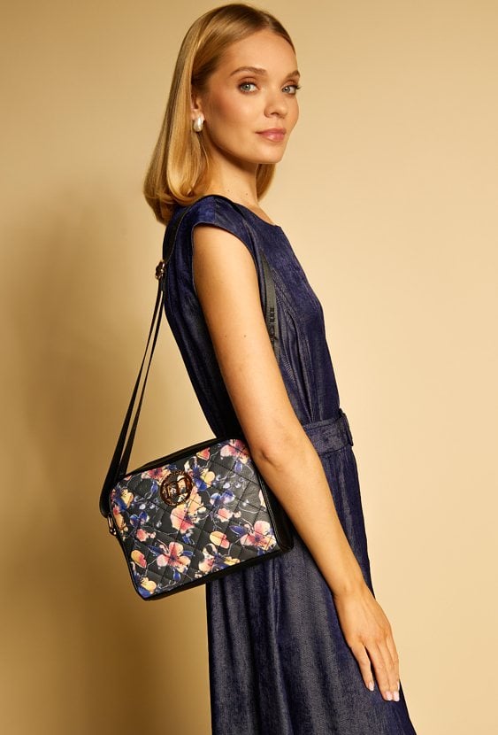 Torba z kwiatowym wzorem