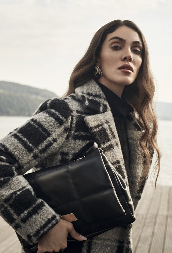 Pikowana torba damska