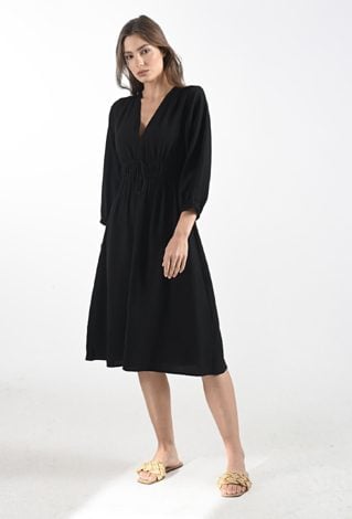 Kobieca sukienka z wiskozą