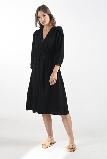 Kobieca sukienka z wiskozą