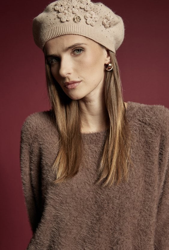 Klasyczny beret damski