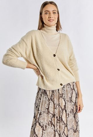 Rozpinany sweter damski