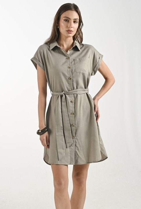 Krótka szmizjerka z wiskozą