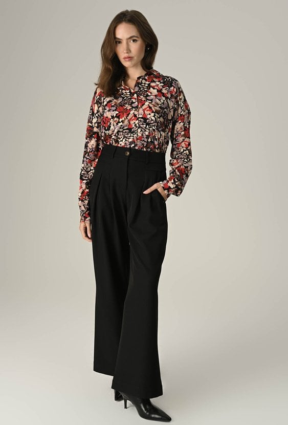 Spodnie  z szeroką nogawką