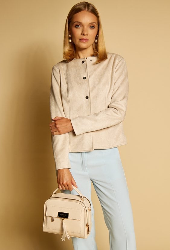 Torba damska z frędzlami