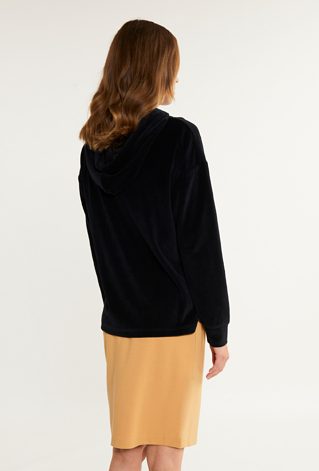 Spódnica z cekinowym nadrukiem