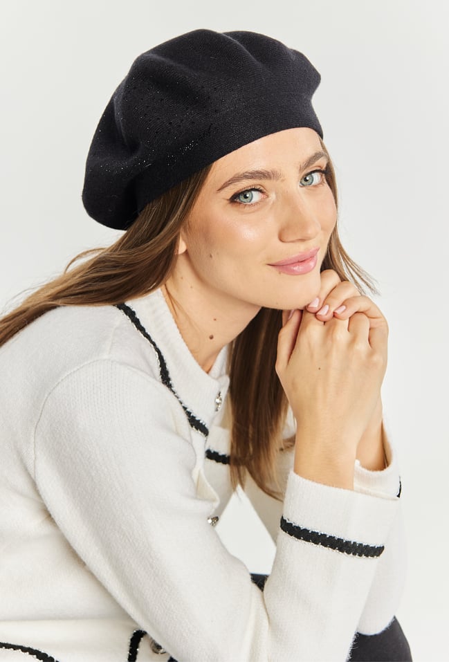 今期！marihojaマリホジャRelax Knit Rib Beret Relax Knit Rib Beret