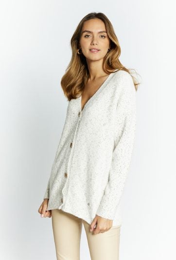 Sweter damski z guzikami