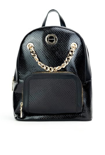 Plecak damski z łańcuchem