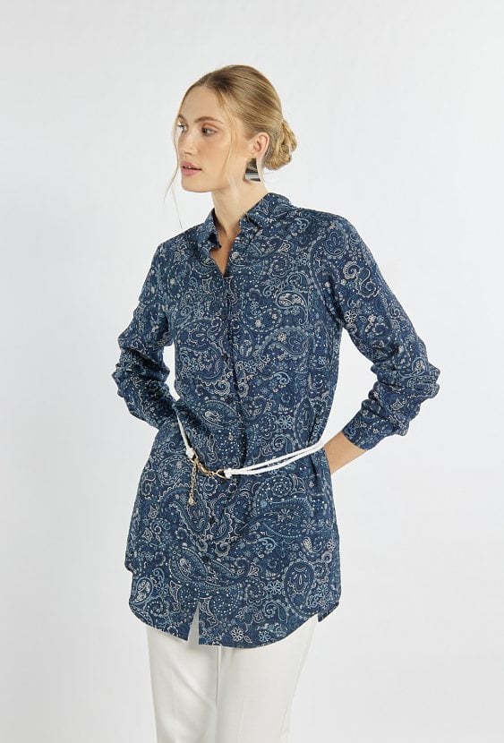 Damska koszula z wiskozy