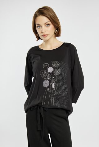 T-shirt z wzorem