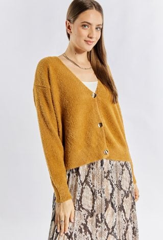 Rozpinany sweter damski