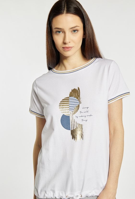 T-shirt z nadrukiem