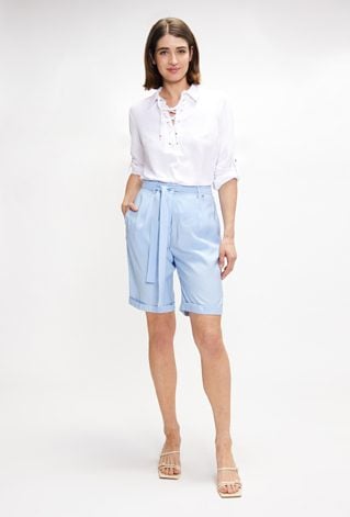 Wiskozowe spodenki damskie