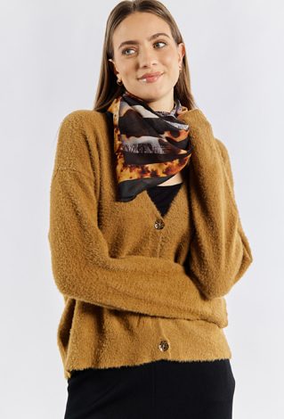 Rozpinany sweter damski