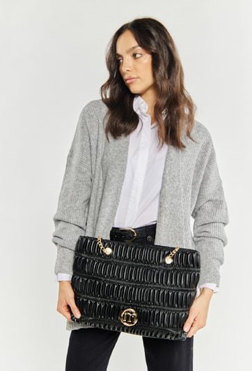 Torba damska z marszczeniem