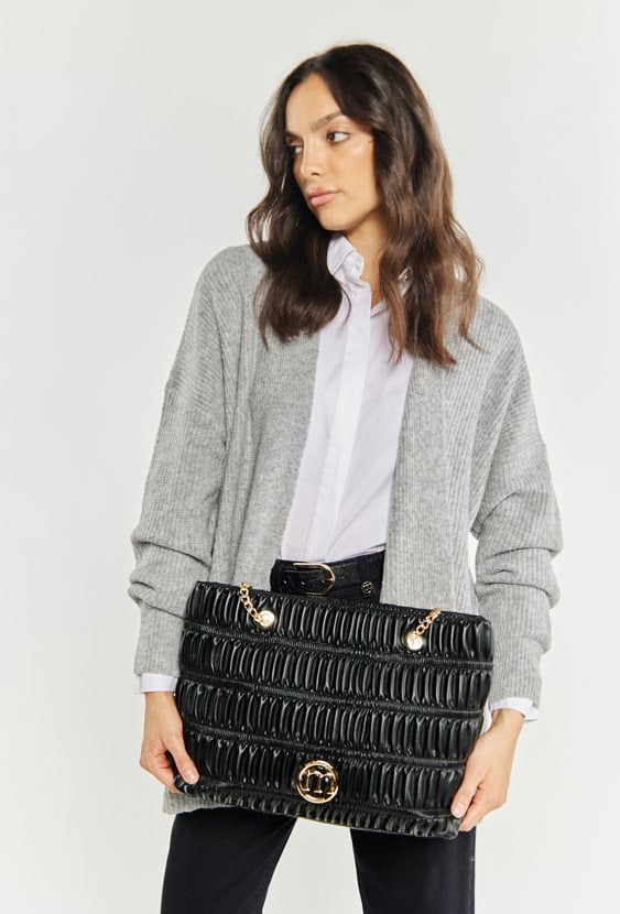 Torba damska z marszczeniem