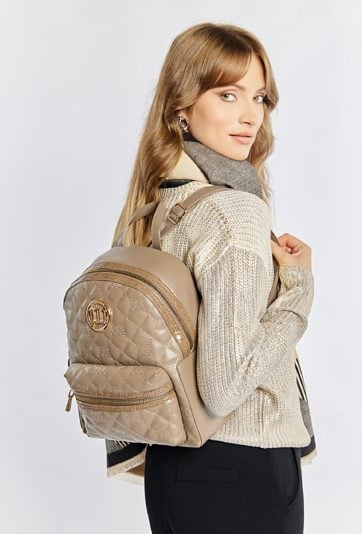 Pikowany plecak damski