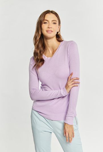 Sweter damski z wiskozy