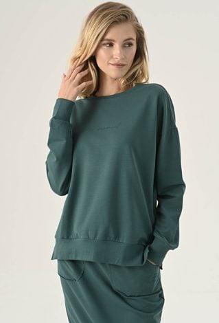 Bluza w kolorze szmaragdowym