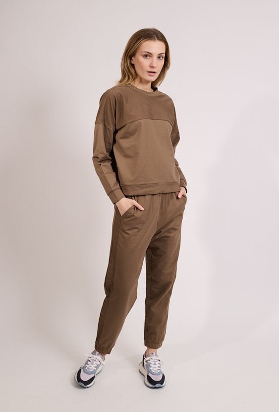 Spodnie dresowe z bawełną