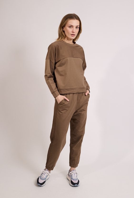 Spodnie dresowe z bawełną