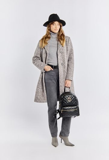 Pikowany plecak damski