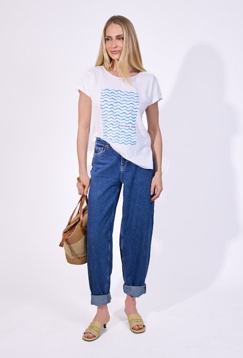 T-shirt z wzorem