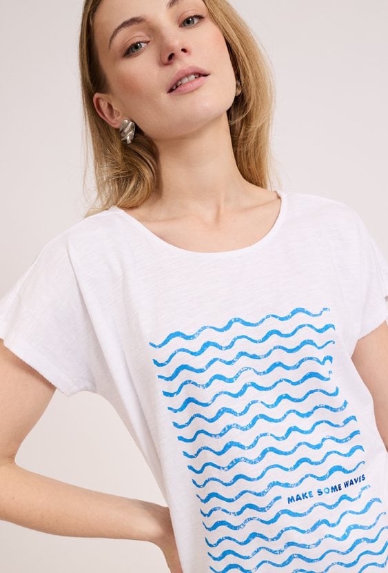 T-shirt z wzorem