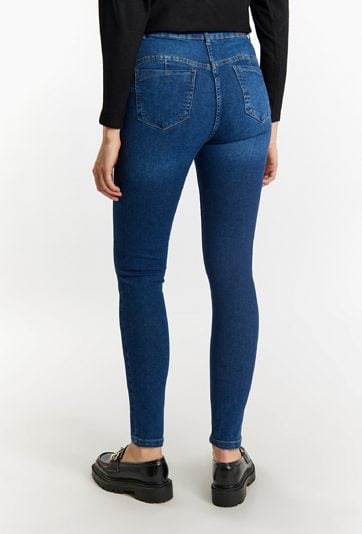 Dopasowane jeansy damskie