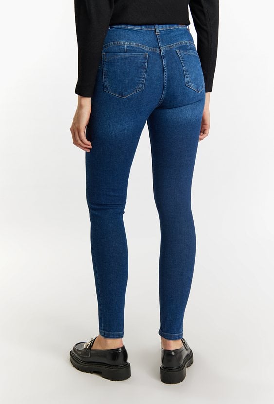 Dopasowane jeansy damskie