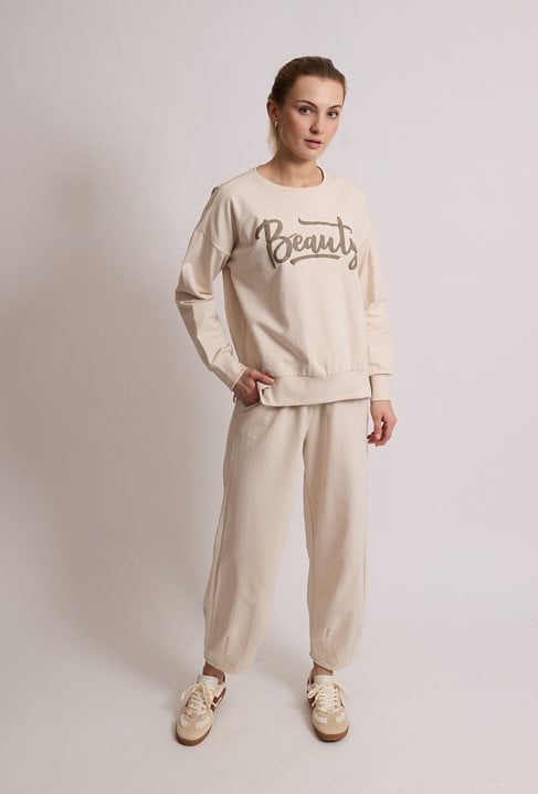 Spodnie dresowe z bawełną