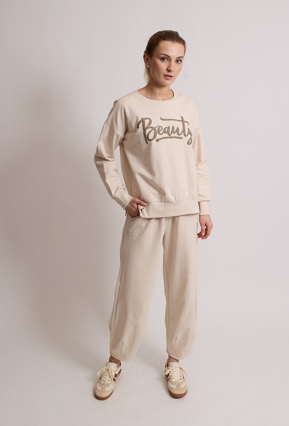 Spodnie dresowe z bawełną