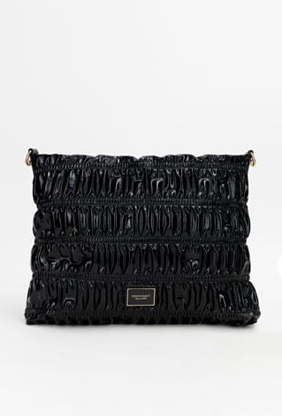 Torba damska z marszczeniem