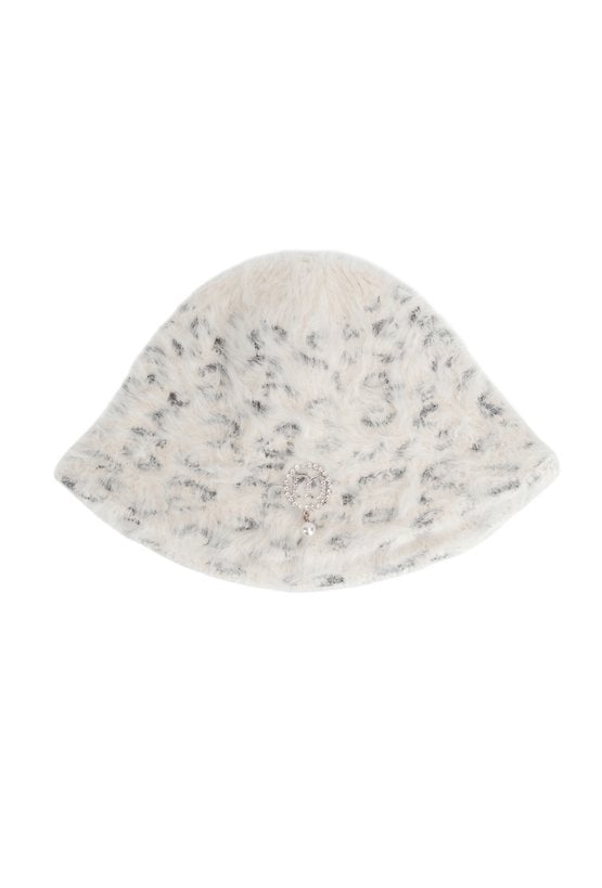 Miękki kapelusz damski typu bucket hat