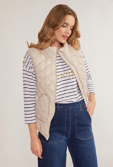 Pikowana kamizelka damska