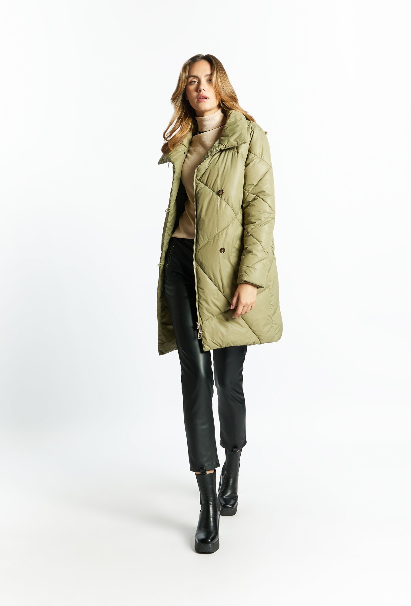 PAMEO POSE W Swan Mods Coat  ブラック COAT – PAMEO POSE | 公式オンラインストア