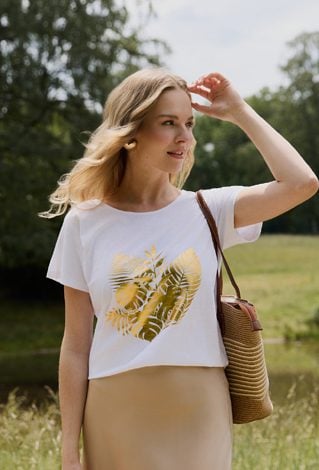 T-shirt z nadrukiem