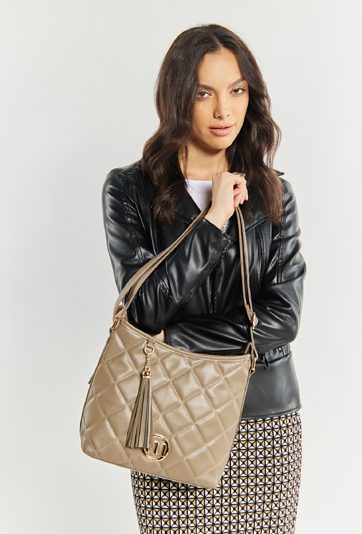 Torba damska z frędzlami