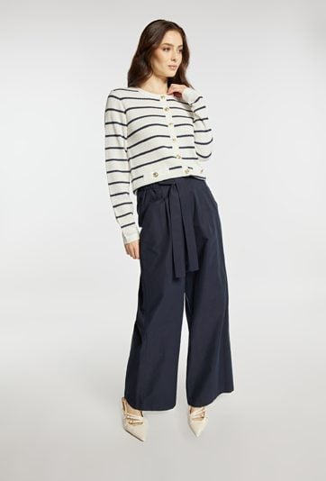 Sweter damski w paski