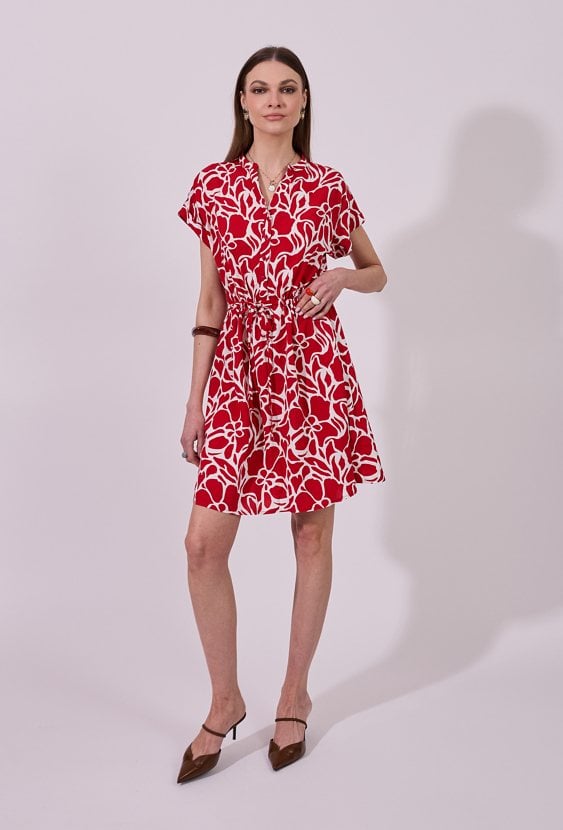 Sukienka damska z wzorem